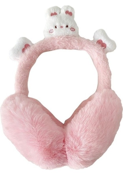 Karikatür Sıcak Earmuffs Kış Kız Earmuffs Kulak Koruma Antifriz Sevimli Kulak Şapkaları (Yurt Dışından)