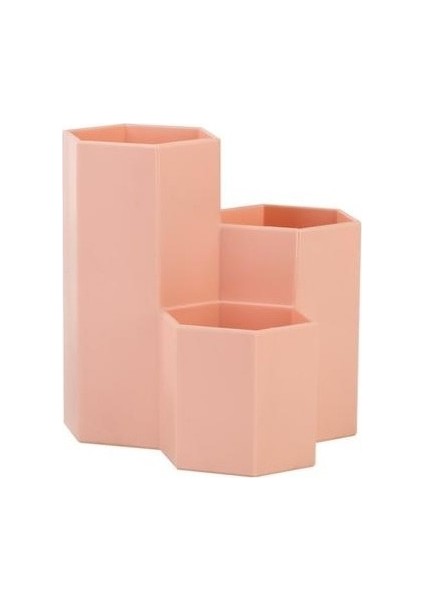 Çok Fonksiyonlu Ofis Kırtasiye Kalem Tutucu, Masaüstü Kozmetik Sonlandırma Kutusu, Öğrenci Masaüstü 3-Bölümlü Kalem Kova Saklama Kutusu (Yurt Dışından)