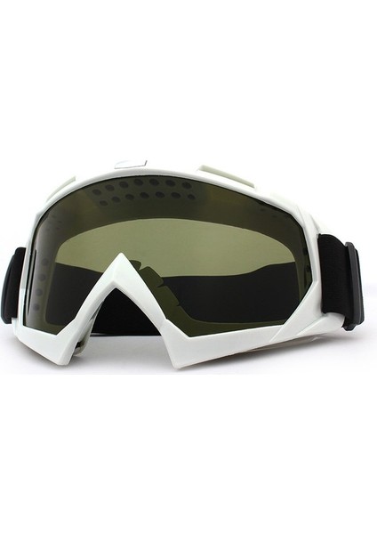 Ktm Gözlük Motosiklet Yüz Kalkanı Rüzgar ve Kum Açık Sürme Kayak Gözlükleri Askeri Fan Taktik Kask (Yurt Dışından)