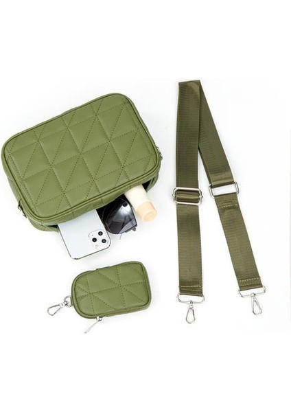Bayanlar Moda Tek Omuz Messenger Çantası, Çok Yönlü Avrupa ve Amerikan Çantaları (Yurt Dışından)