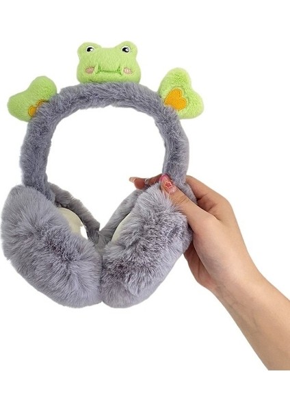 Karikatür Sıcak Earmuffs Kış Kız Earmuffs Kulak Koruma Antifriz Sevimli Kulak Şapkaları (Yurt Dışından)