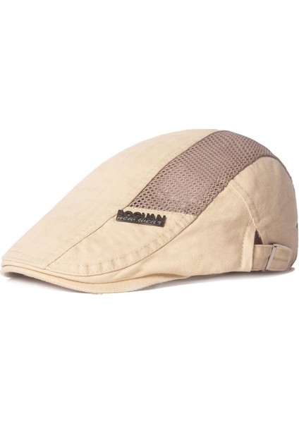 Retro Ileri Şapka Ördek Dili Şapka Nefes Alabilen Ressam Şapkası Bere (Yurt Dışından)