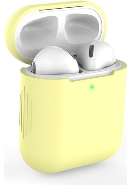 Apple 1/2 Için 2 Adet Silikon Kulaklık Kılıfı (Yurt Dışından)