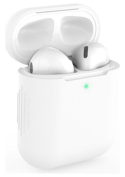 Apple 1/2 Için 2 Adet Silikon Kulaklık Kılıfı (Yurt Dışından)