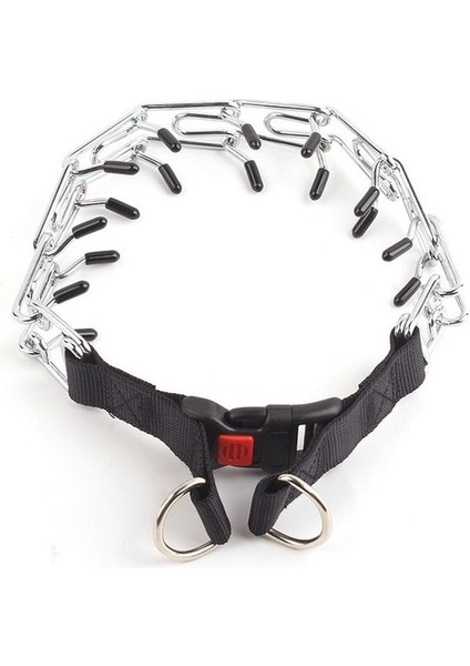Paslanmaz Çelik Pet Prong Uyaran Yaka Küçük Orta Köpekler Için Çekme Sıkıştırılmış Yaka (Yurt Dışından)