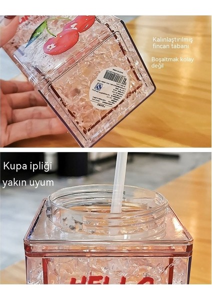 400 ml Ev Yaz Çift Katmanlı Kalınlaşmış Buzdolabı Soğutma Kabı (Yurt Dışından)