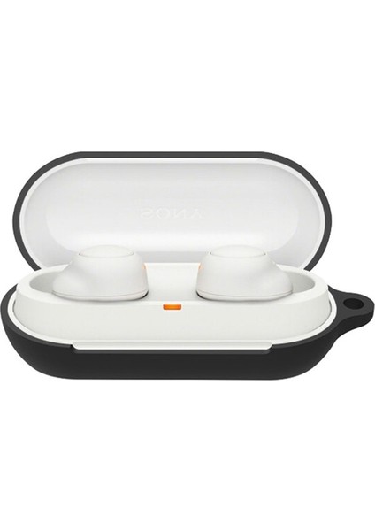 Sony WF-C500 Koyu Yeşil Için Bluetooth Kulaklık Silikon Kılıf (Yurt Dışından)