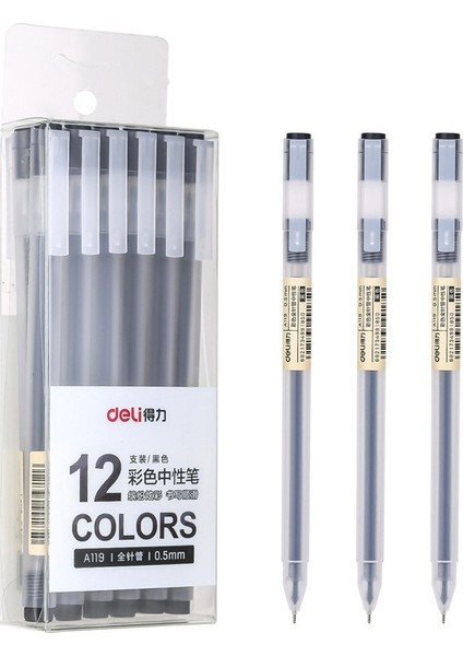 12 Adet/takım 0.5mm Jel Kalem (Yurt Dışından) fiyatları