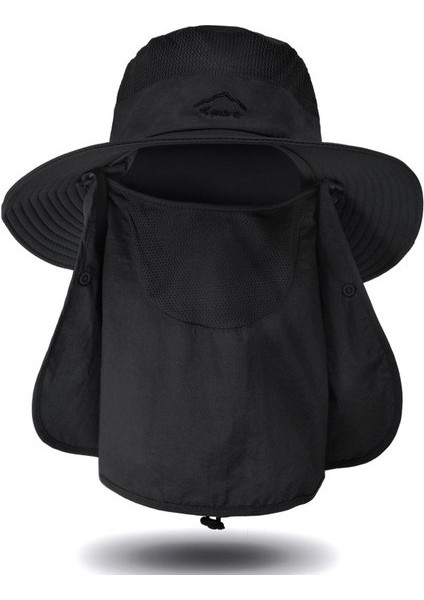 Xinbaoguan Balıkçı Şapkası Erkek Güneşlik Çabuk Kuruyan Güneş Şapkası Balıkçılık Nefes Alabilen Güneş Şapkası Kadın Yüz Şapkası (Yurt Dışından) fiyatları