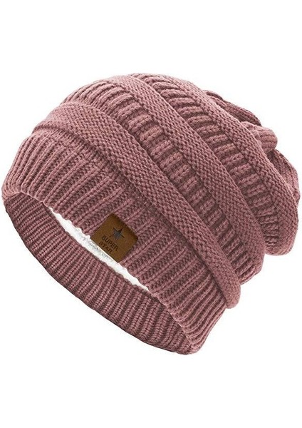 Tek Renk Beş Sivri Yıldız Örme Şapka (Yurt Dışından)