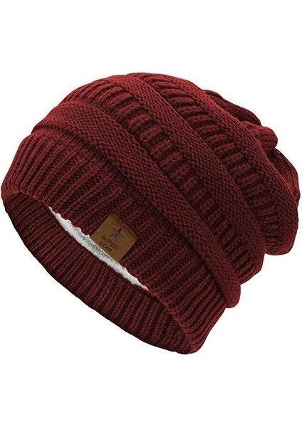 Tek Renk Beş Sivri Yıldız Örme Şapka (Yurt Dışından) fiyatları