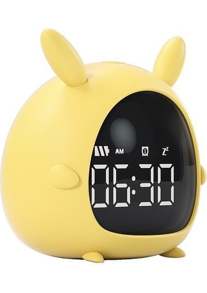 USB Şarj Edilebilir Sesle Etkinleşen Dijital LED Çalar Saat (Yurt Dışından)