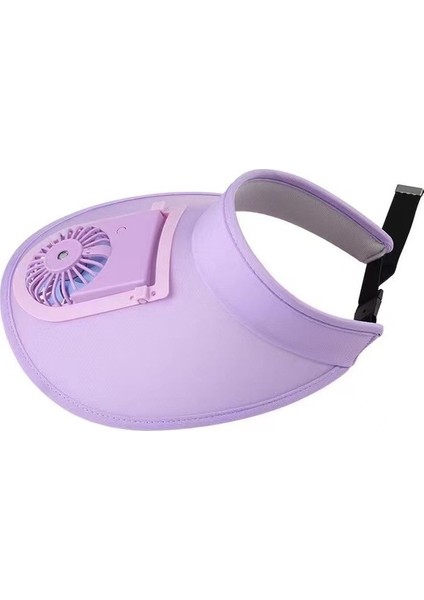 Fanlı Açık Güneş Şapkası (Yurt Dışından)