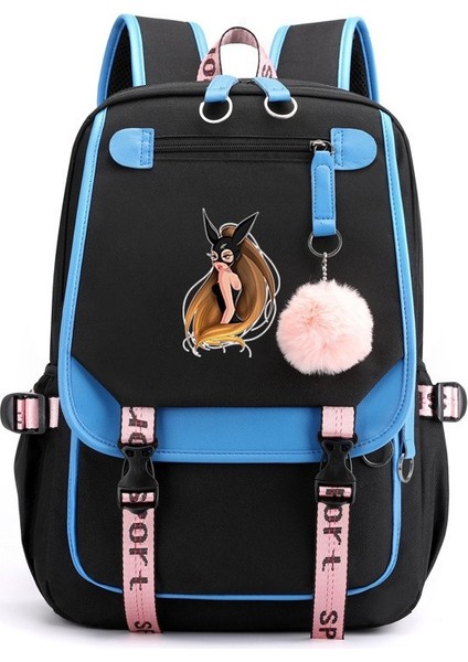Sevimli Kürk Topu Okul Çantalı Öğrenci Sırt Çantası (Yurt Dışından)
