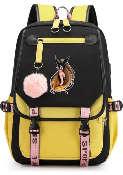 Sevimli Kürk Topu Okul Çantalı Öğrenci Sırt Çantası (Yurt Dışından) fiyatları