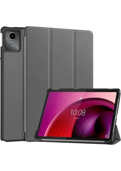 Lenovo Tab M11 Üç Katlı Stand Pu Deri+Pc Tablet Kapağı (Yurt Dışından)