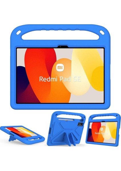 Xiaomi Redmi Pad Se Çocuklar Tablet Kılıfı Için Eva Darbeye Dayanıklı Dropproof Kolu Stand Koruyucu Kapak Omuz Askısı ile (Yurt Dışından)