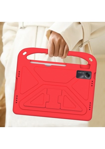 Xiaomi Redmi Pad Se Çocuklar Tablet Kılıfı Için Eva Darbeye Dayanıklı Dropproof Kolu Stand Koruyucu Kapak Omuz Askısı ile (Yurt Dışından)