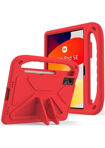 Xiaomi Redmi Pad Se Çocuklar Tablet Kılıfı Için Eva Darbeye Dayanıklı Dropproof Kolu Stand Koruyucu Kapak Omuz Askısı ile (Yurt Dışından)