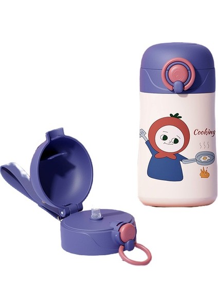 400 Ml. Paslanmaz Çelik Taşınabilir Yalıtımlı Çocuk Suluklar Mataralar (Yurt Dışından)