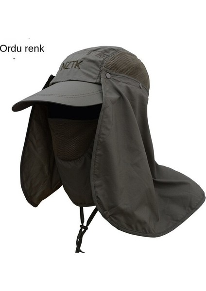 Güneş Koruyucu Balıkçı Şapkası - Yeşil (Yurt Dışından) fiyatları