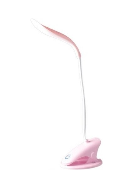 USB Şarj Edilebilir Öğrenci Klip Lambası, Yazma Masası Lambası, Şarj Edilebilir Göz Koruma Masası Lambası, Yatak Odası Okuma Lambası (Yurt Dışından)