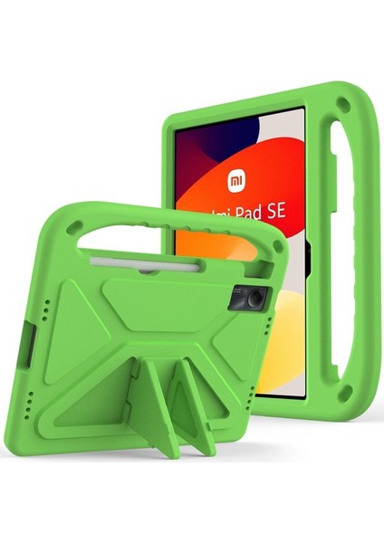 Xiaomi Redmi Pad Se Çocuklar Tablet Kılıfı Için Eva Darbeye Dayanıklı Dropproof Kolu Stand Koruyucu Kapak Omuz Askısı ile (Yurt Dışından)