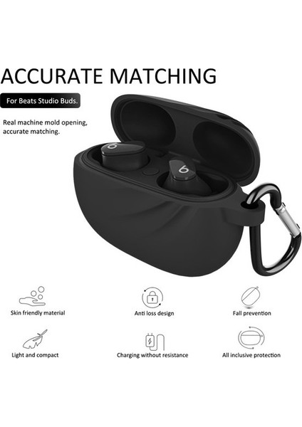 Beats Studio Buds Için Darbeye Dayanıklı Silikon Koruyucu Kılıf (Yurt Dışından) modelleri
