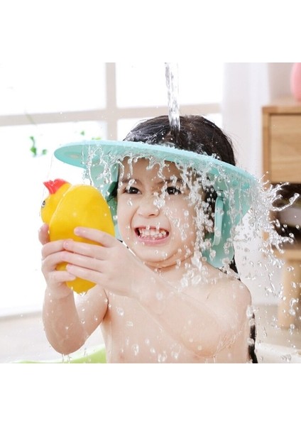 Bebek Şampuan Kapakları Ayarlanabilir Kulak Koruma Baş Örtüsü (Yurt Dışından) fiyatları