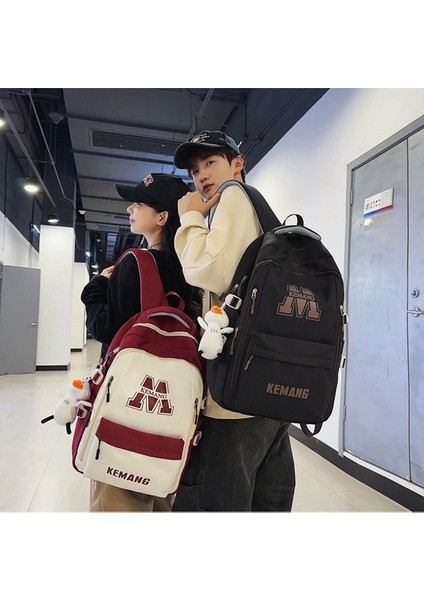 Kız Çocuk Okul Çantaları, Bayan Lise, Ortaokul ve Ilkokul Öğrencilerinin Sırt Çantaları, Geniş Kapasiteli Kontrast Renkli Sırt Çantaları (Yurt Dışından) fırsatları