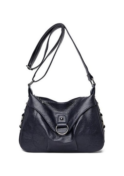 Kadın Crossbody Çantası, Pu Deri Büyük Kapasiteli Omuz Çantası (Yurt Dışından) indirimleri