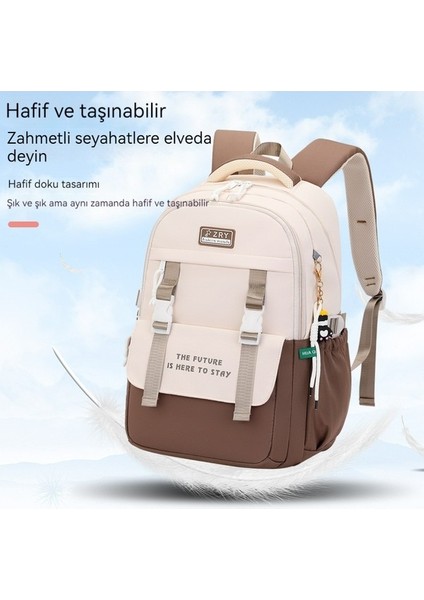 Yeni Okul Okul Çantası, Büyük Kapasiteli, Yük Azaltıcı Sırt Çantası, Erkek ve Kız Için Uygun (Yurt Dışından) fiyatları
