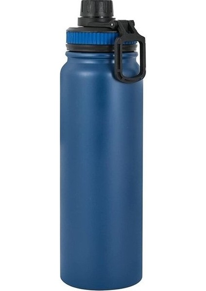 600ML Yalıtımlı Paslanmaz Çelik Spor Yalıtımlı Seyahat Şişesi Çift Duvarlı Termos (Yurt Dışından)