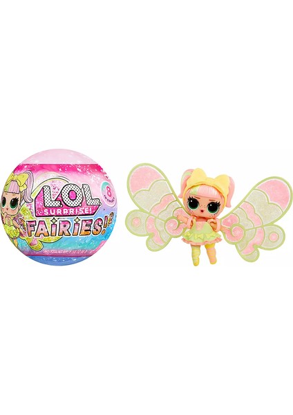 L.o.l. Surprise Fairies Serisi Bebek – 7 Sürprizli Kanatlı Koleksiyon Figürü
