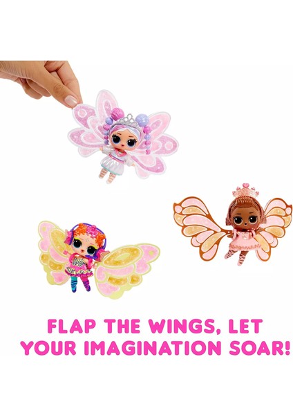L.o.l. Surprise Fairies Serisi Bebek – 7 Sürprizli Kanatlı Koleksiyon Figürü