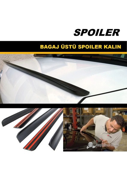 Goldoni Cluster Uygun Bagaj Üstü Spoıler 3,6 cm - 135 cm