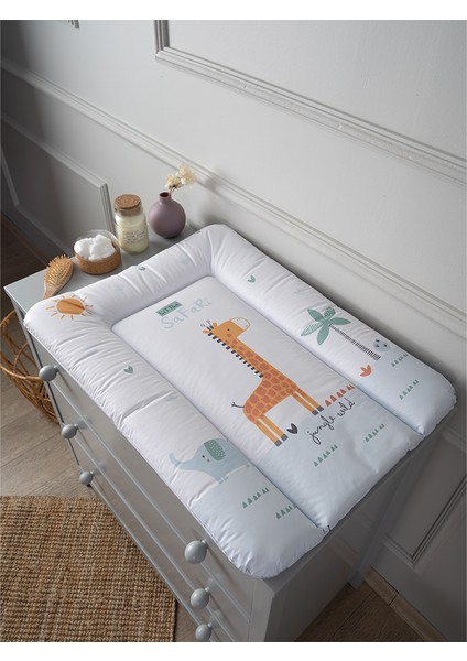 Alt Açma Minderi - Giraffe - Mavi - 50 x 70 cm