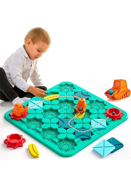 Mkjınmeı Code & Go Kodlama Oyuncağı, Stem, Mantıksal Yol Oluşturma Oyuncağı, Eğitici Oyuncak, Yaratıcı Düşünme, (Yurt Dışından)