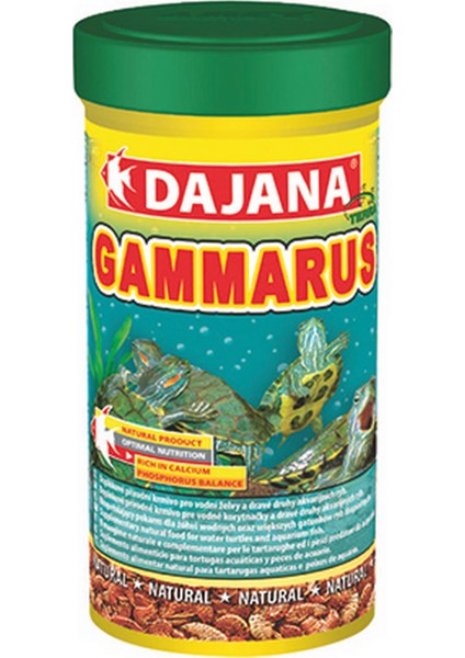 Kaplumbağa Yemi Gammarus 1000 ml 100 gr Nrmsa