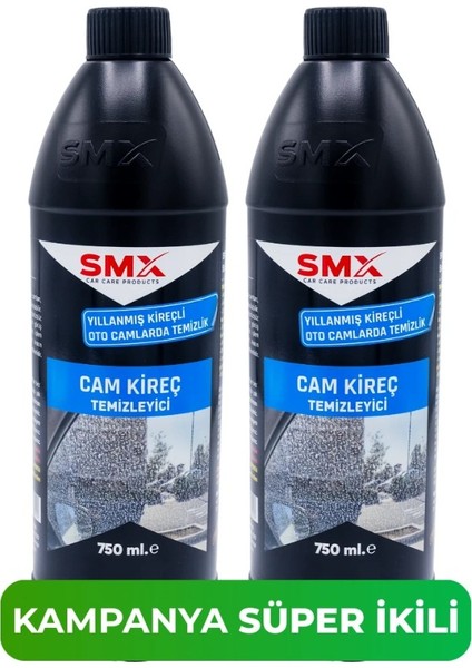Cam Kireç Temizleyici/ 750 Ml/ 2 Adet