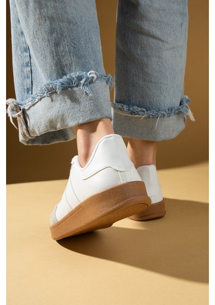 Rahat Taban Bağcıklı Kadın Sneaker 001-7001-25