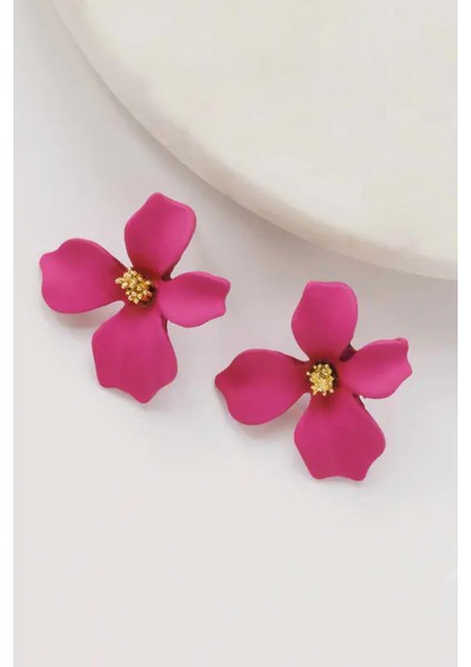 Zarif Çiçekli Çivi Küpe fiyatları