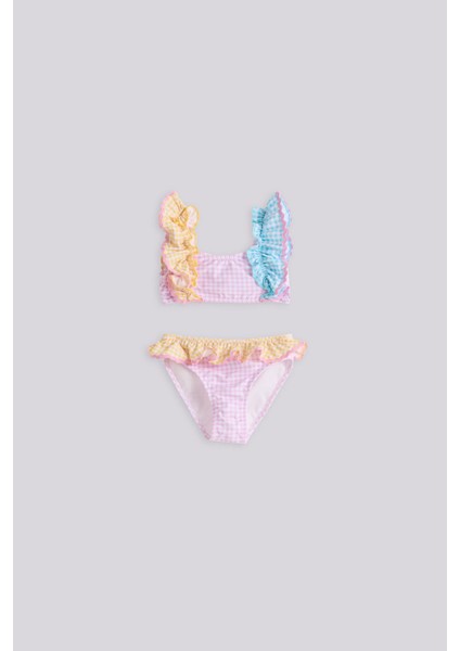 Bg Store Kız Bebek Desenli Bikini