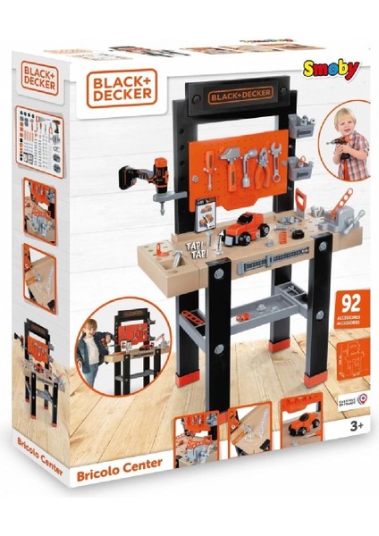 Black & Decker 92 Parça Tamir Bakım Oyun Tezgahı Seti fiyatları