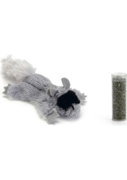 Kedi Oyuncağı, Sincap, Kediotlu, Peluş, 14cm