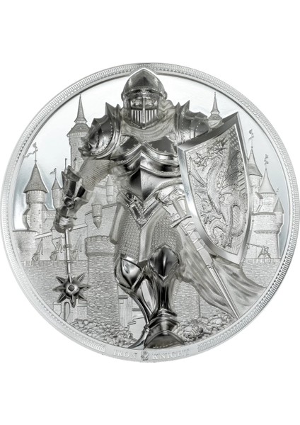 Agakulche Demir Şövalye Gümüş Sikke Coin