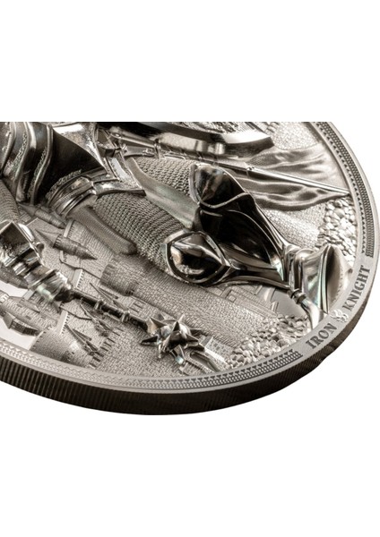 Agakulche Demir Şövalye Gümüş Sikke Coin