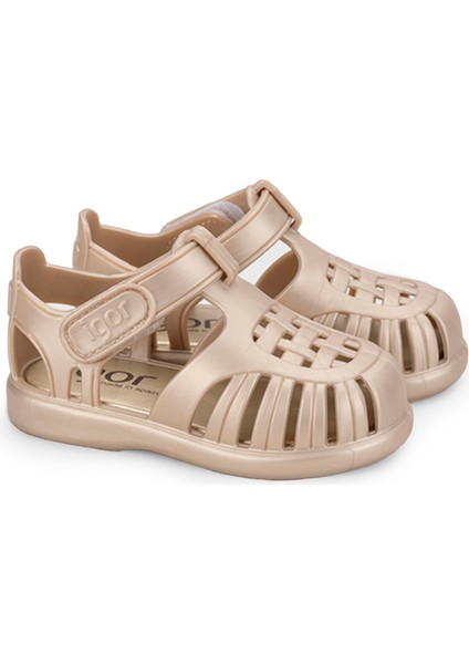 Çocuk Cırtlı Sandalet S10342 Tobby Solıd