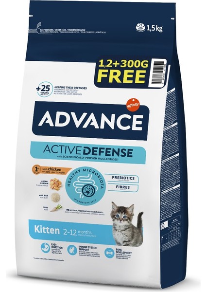 Cat Kıtten Chıcken & Rıce 1,2kg +300GR Bonus Paket Nrmsa