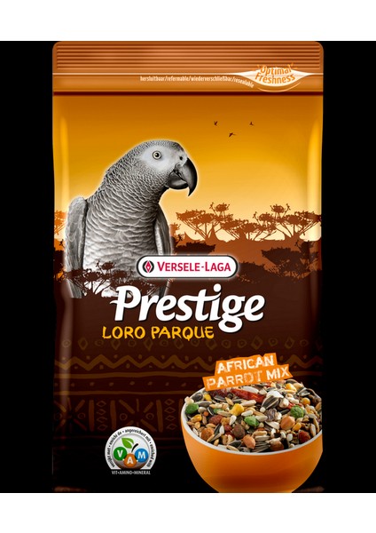 Prestıge Premıum Loro Parque Afrika Papağan Yemi 2,5kg Nrmsa